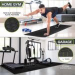 ProsourceFit Puzzle Exercise Mat ½ in, EVA Interlocking Foam Floor Tiles for Home Gym, Mat for Home Workout Equipment, Floor Padding for Kids, Black, 24 in x 24 in x ½ in, 144 Sq Ft - 36 Tiles - Image 4