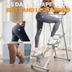 MACYO Stair Stepper for Home Workout - Full-Size Foot Pedals with Tablet Holder, Foldable Stepping Climbers, Easy Assembly, Compact Design for Cardio & Leg Training - Image 4