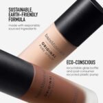 bareMinerals Original Pure Serum Radiant Natural Liquid Foundation Mineral SPF 20, Hydrating Skin Tint, Dewy Finish, Lightweight, Medium Coverage, Non-Comedogenic, Vegan - Image 9