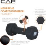 CAP Barbell Neoprene Dumbbell Weights Pairs & Sets | Multiple Colors - Image 4