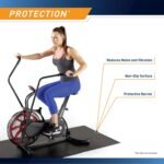 Marcy Fitness Equipment Mat and Floor Protector Compatible for Treadmills, Elliptical, Exercise Bikes, Stationary Cycles and Accessories - Image 6