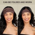 Headbands for Women, 7PCS Wide Cloth Hair Bands for Workout, Yoga, Skincare & Daily Wear, Soft & Stretchy - Image 4
