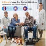 HOMGIM Under Desk Elliptical Machine - Quiet Motorized Leg Exerciser with Smart Remote, 12-Speed Manual Programs Auto/3 Auto Programs LCD Display & Bidirectional Motion for Home/Office - Image 6