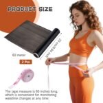 Body Wraps for Stomach,Slimming Wrap Film for Workout Enhancement,Plastic Body Band,Includes Soft Measuring Tape DIY Sauna - Image 3