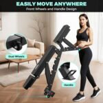 1400LB Professional Weight Bench, 24 + 9 Adjustable Workout Benches for Home Gym Fitness, Foldable Head Heavy Duty Gym Bench for Strength Training, Weight Lifting, Decline/Flat/Incline Bench Press - Image 7