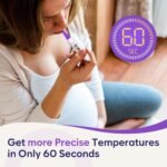 Easy@Home Basal Body Thermometer: BBT for Fertility Prediction with Memory Recall- Accurate Digital Basal Thermometer for Temperature Monitoring with Premom App - EBT-018 - Image 4