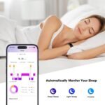 Fitness Tracker with Heart Rate Blood Oxygen Monitor, Activity Tracker Sleep Monitor Health Tracker, Smart Watch Pedometer Step Calories Counter, Fitness Watches for Men Women - Image 6