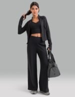 Colorfulkoala Dreamlux Women's High-Waisted Wide Leg Yoga Pants - Ultra Soft Casual Lounging Leggings 27.5/29.5/32.5" Inseam - Image 6