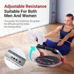 MERACH Ab Machine, Sit Up Exercise Equipment with 3 Adjustable Resistance Levels, Automatic Rebound Ab Crunch Machine for Core Workout, Ab Workout Equipment for Stomach - Image 4