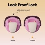 Owala FreeSip Sway Insulated Stainless Steel Water Bottle with Two-Way Spout, Built-In Straw and Bucket Handle, Made for Travel, School, and Sports, 30oz, BPA Free, Leak Proof, Daybreak - Image 4