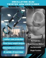 2025 Pro Twister Arm Trainer, Adjustable Power Twister Bar, Chest Shoulder Arm Workout Equipment, Portable Detachable Upper Body Fitness Machine for Home & Gym - Image 4