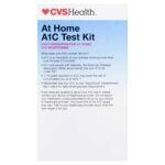CVS A1C At Home Test Kit, Home Use Monitoring of Glycemic Control, Easy Operation for at home A1C Monitoring - Image 4