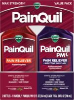 Vicks PainQuil & PainQuil PM Pain Relief Liquid, 1000mg Acetaminophen, 2x12 oz - Image 7