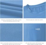 BASSDASH Men’s UPF 50+ Performance Long Sleeve T-Shirt UV Sun Protection Fishing Hiking Sports Shirts - Image 4