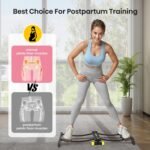 Ski Trainer, Simulated Ski Machine, Adjustable Resistance Bands Machine Exercise Equipment for Leg Pelvic Floor Muscle Workout, Fun Cardio Fitness Equipment for Home Full Body Workout - Image 3