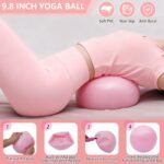 Pilates Kit Pilates Ring Pilates Set Pilates Ball Set Magic Circle Hoop with 3 Resistance Bands Yoga Strap for Home Workouts for Beginners - Image 5