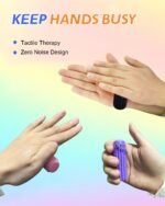 Little Ouchies Pain Fidget Toys for Adults, Spiky Sensory Anxiety Relief Stimming Tools, Pocket Stress Fidget Keychain with Spiky Texture, Pain Stim Fidget for Adults Anxiety Management (2-Pack) - Image 4