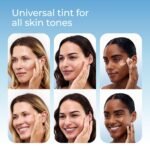 Eucerin Sun Tinted Sensitive Mineral Face Sunscreen Lotion SPF 35, Non-Comedogenic Mineral Sunscreen with Gentle Zinc Oxide Protection for Sensitive Skin, 1.7 Fl Oz Bottle - Image 5