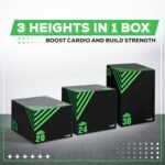 Yes4All 3 in 1 Foam Plyometric Jump Box for Training & Conditioning - Plyo Jump Box for Fitness Workout Exercise - Image 3