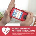 Pursonic EKG Monitor and Rechargeable Wellness Tracker – Portable Handheld Display for Personal Wellness Metrics, LCD Screen, App Connectivity – Compact Lifestyle Gadget for Home or Travel - Image 3