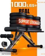 BARWING Adjustable Weight Bench Workout Bench, 1000 LB Heavy Duty Incline Decline Bench for Home Gym, Easy Assembly Foldable Training Lifting Bench, Ultra Short Gap 2025 New Version - Image 4
