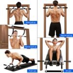 Doorway Pull Up Bar for Home Gym, Adjustable Width, Heavy-Duty Steel - Image 3