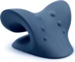 RESTCLOUD Neck and Shoulder Relaxer, Cervical Traction Device for TMJ Pain Relief and Cervical Spine Alignment, Chiropractic Pillow, Neck Stretcher (Dark Blue) - Image 6