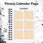 3 PCS Fitness Tracker Journal Portable Workout Notebook 90-Day Exercise Planner for Record Your Daily Progress 5.5 x 3.93 inch - Image 5