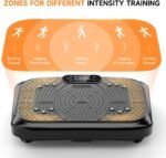 Vibration Plate Exercise Machine 450 Lbs Capacity,Vibrating Plate for Lymphatic Drainage,Power Shake Plate 199 Speeds for Weight Loss,Full Body Vibration Platform Machines for Women Men - Image 7
