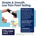 Ascensia MICROLET Lancets for Glucose Blood Testing, Multi-Colored, 100 Count - Image 5