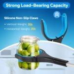 Grabber Reacher Tool - 32” Extra Long Foldable Gripper and Reaching Tool - Heavy Duty Pick Up Stick Grabbers for Seniors, Trash, Surgery Recovery Must Haves Gifts (Blue) - Image 3