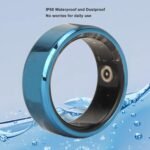 Yunseity Smart Ring Health, IP68 Sleep Quality Monitoring Fitness Smart Ring, Ceramic Stainless Magic Wearable Device Universal Ring for iOS and for Android - Image 3