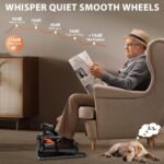 Under Desk Elliptical Machine, Electric Elliptical as Seen on TV for Seniors Adults with 15 Adjustable Speed, Quiet & Portable Electric Seated Pedal Exerciser with Remote Control & 5 Auto Mode - Image 5