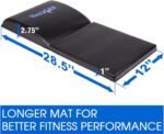 Yes4All Abdominal Exercise Pads, Foldable Ab Workout Equipment for Home Gym Core Training & Back Stretching, Sit Up Mat for Floor Exercises - Image 3