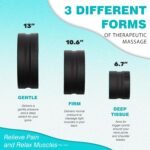 Furnhome Back Roller - Back Wheel for Deep Tissue Massage,Yoga Wheel for Back Pain & Stretching- Comfy Deep Tissue Massage Roller (3-Pack) - Image 3