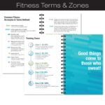 Global Printed Products Workout Fitness Journal Nutrition Planners: Clip-in Bookmark, Sturdy Binding, Thick Pages & Laminated Protective Cover (Black & Gold) - Image 4