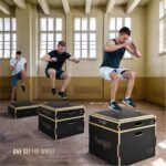 Yes4All 3 In 1 Wooden Plyo Box, Plyometric Box Platform For Jump Training, Jump Boxes For Home Gym Exercise And Outdoor Workout - Image 4