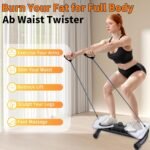 Waist Twisting Machine Fitness Tool with Digital Display, Ab Exercise Twister Board for Core Workout and Slim Waist, Noiseless & 300LBS Capacity Home Gym Equipment for Women Men - Image 3