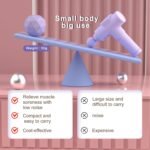 Vibrating Massage Ball with Heat - Portable Physical Therapy for Muscle Relief Up to 120 ¨H Heating Temperature for Myofascial Release and Trigger Point Treatment Mini Size Massage Ball -Purple - Image 6