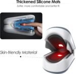 ESPOO Pulse Oximeter, Oxygen Monitor Fingertip with 2 AAA Batteries&Lanyard (White&Black) - Image 7