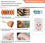 3-in-1 Wood Therapy Massage Tools Lymphatic Drainage Massager Wooden Massager for Maderoterapia,Anti-Cellulite, Body Sculpting & Contouring - Image 3