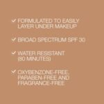 Neutrogena Purescreen+ Tinted Sunscreen for Face with SPF 30, Broad Spectrum Mineral Sunscreen with Zinc Oxide and Vitamin E, Water Resistant, Fragrance Free, Medium, 1.1 fl oz - Image 5