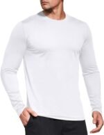 Men's 1, 3 or 5 Pack Performance Long Sleeve T-Shirts, UPF 50+ Sun Protection Shirts, Athletic Gym Workout Shirts for Running - Image 3