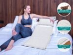 UNMERA Acupressure Mat and Pillow Set,Natural Eco Linen & Coconut Fiber Filling,for Back/Neck Pain Relief, Sciatic, Headache and Muscle Relaxation, Comes with Carrying Bag - Image 3