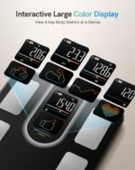 Scale for Body Weight, FSA&HSA Eligible, Smart Scale with 9-in-1 VA Display, Bathroom Scale with 22 Body Metrics, Heart Rate, BMI, Body Fat, Muscle Mass, Compatible with iOS & Android - Image 3