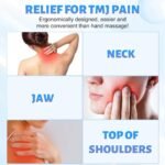 TMJ Relief Products Jaw – Jaw, Neck & Finger Massager with Multifunctional Vibrating Therapy Ball & Finger Squeeze Tool for Hand Exercise, Stress Relief & Relaxation - Image 3