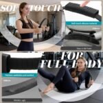 Pilates Ring, Silicone Magic Pilates Ring Fitness Circle, Lightweight & Durable Flexible Resistance Exercise Equipment for Toning Arms, Thighs/Legs, Core, Yoga & Physical Therapy - Image 5