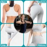 Pilates Ring, Silicone Magic Pilates Ring Fitness Circle, Lightweight & Durable Flexible Resistance Exercise Equipment for Toning Arms, Thighs/Legs, Core, Yoga & Physical Therapy - Image 7