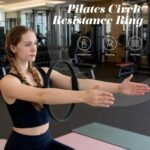 Pilates Ring, Silicone Magic Pilates Ring Fitness Circle, Lightweight & Durable Flexible Resistance Exercise Equipment for Toning Arms, Thighs/Legs, Core, Yoga & Physical Therapy - Image 9