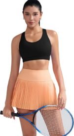 RUNNING GIRL Sports Bras for Women,Padded Strappy Sports Bras Criss-Cross Back Medium Support Sports Bras with Removable Cups - Image 7